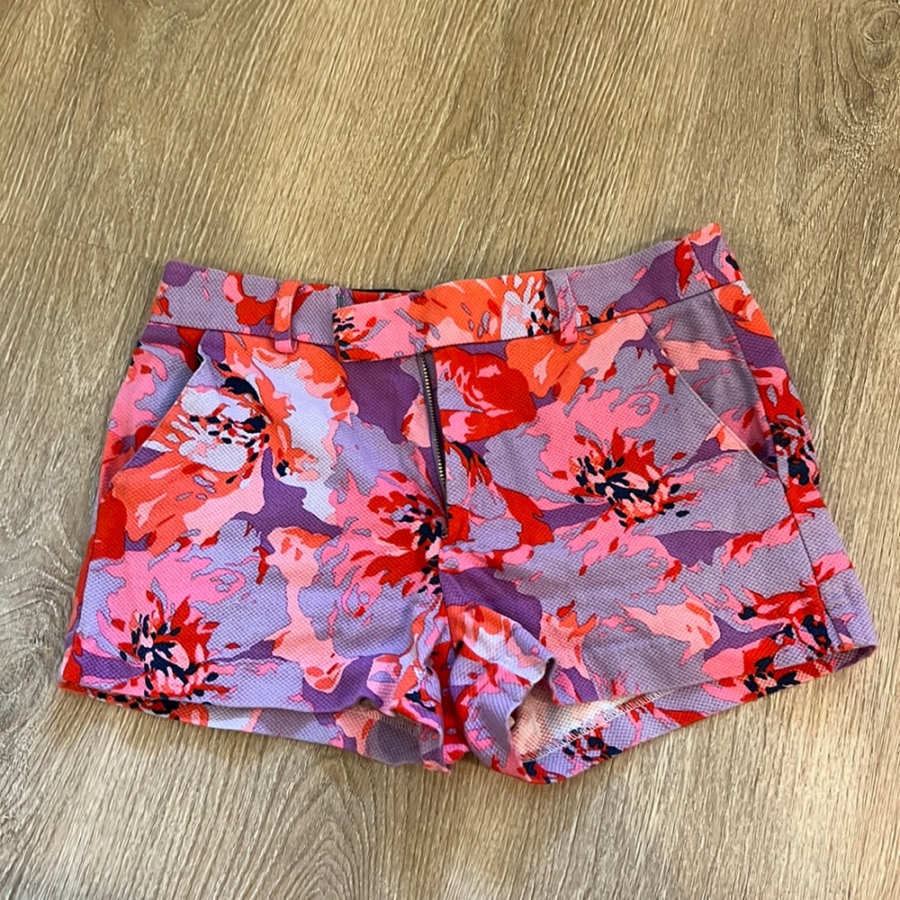 Nanette Lenore floral shorts size 0